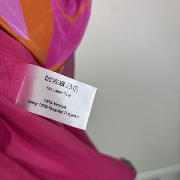 Borgo De Nor Crepe Fringe Midi Dress - Picture 3 of 13